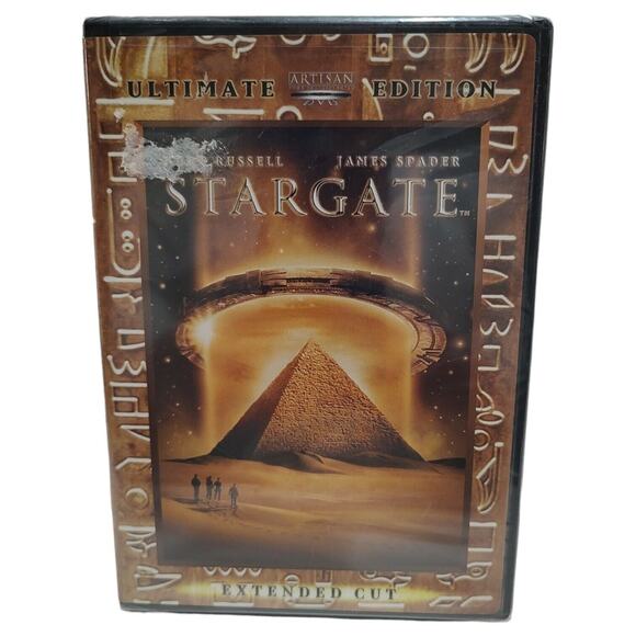 Vntg Stargate 1994 Dvd Ultimate Edition Extended Cut Kurt Russell Movie Action - Picture 1 of 15